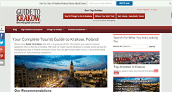 Desktop Screenshot of guidetokrakow.com