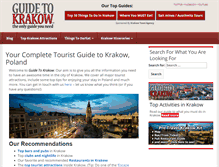 Tablet Screenshot of guidetokrakow.com